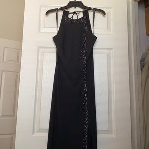 ZUM ZUM- LONG DRESS WITH SILVER DETAIL- BEAUTY!!